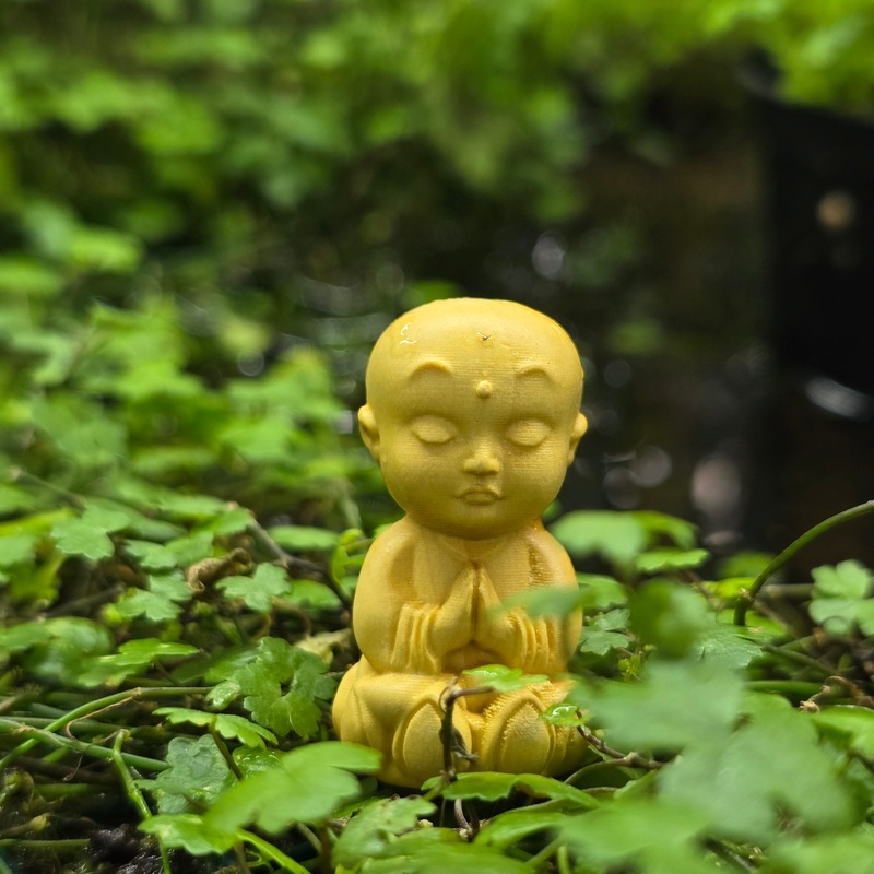 Jizo  miniature – boxwood