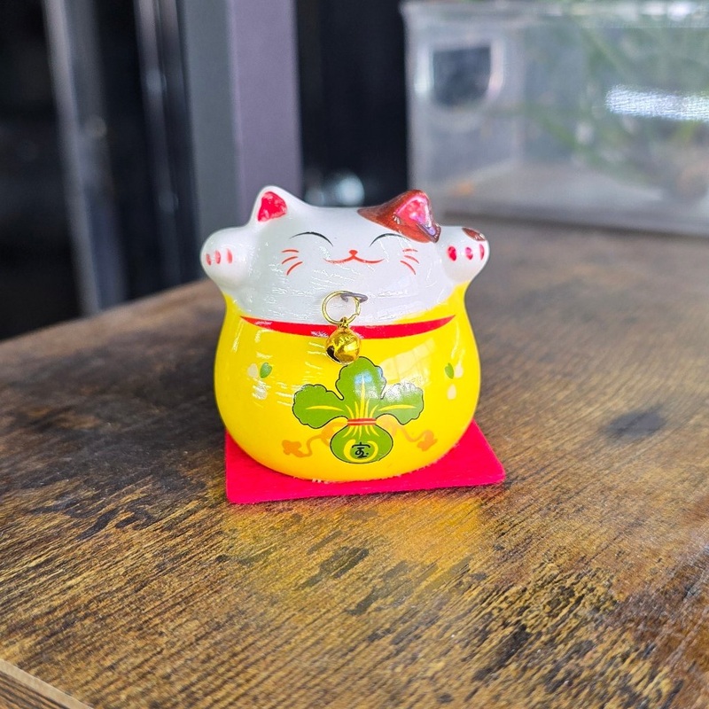 Maneki Neko – Miniature|Red|Yellow|Pink
