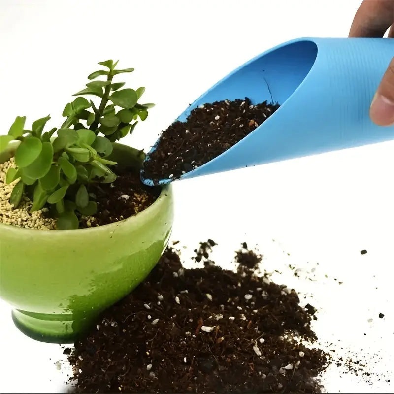 Resin soil scoop|Blue|Pink|Coffee|Orange|BlackGreen|PrupleBlue|Green|Brown