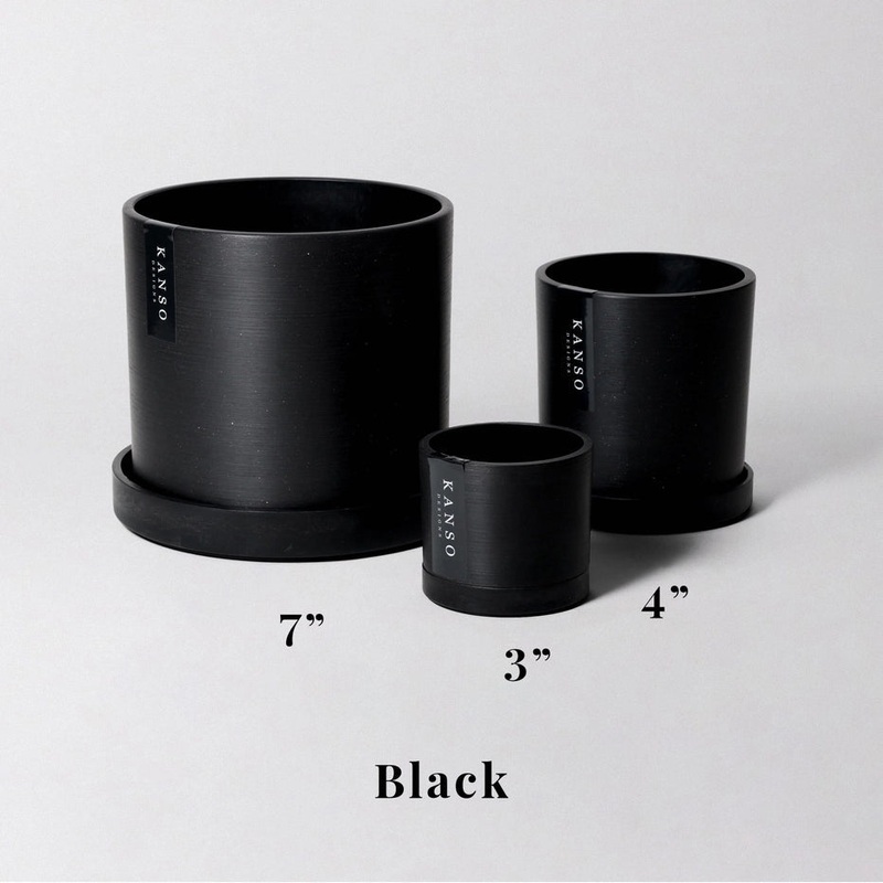 Signature Planter – 3 (black)