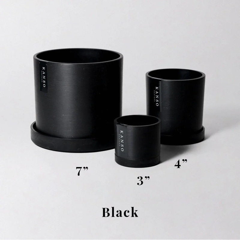 Signature Planter -4 (black)