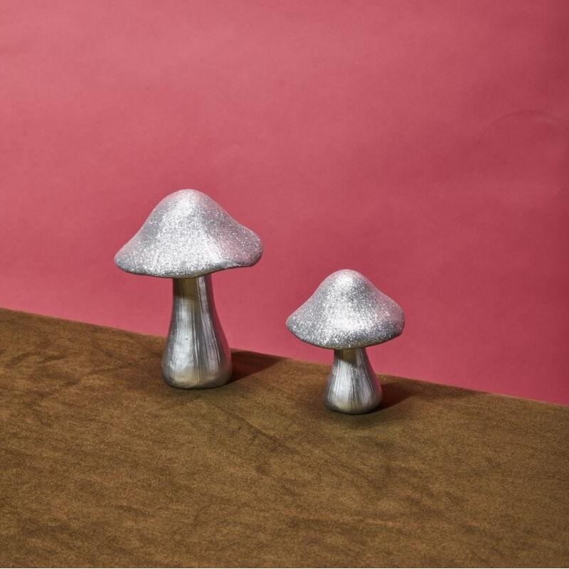 Sparkle Mushroom Figurine|3 inch|3.75 inch