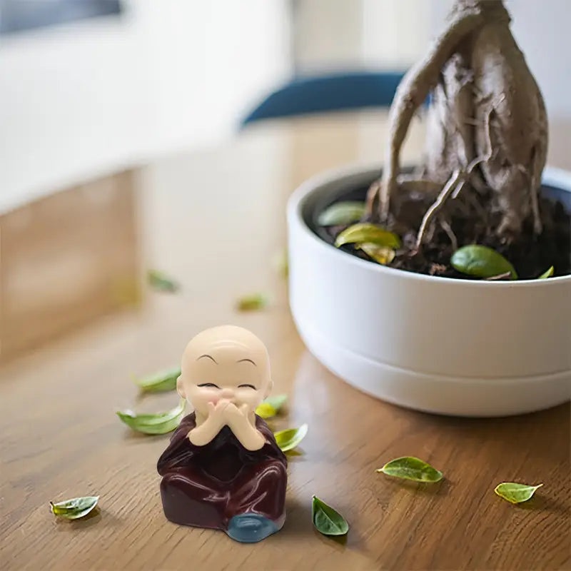 Miniature – Laughing Monk