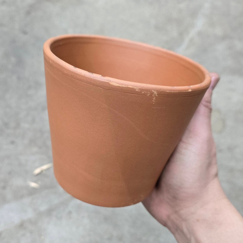 Flair Cylinder Clay Pot – 5
