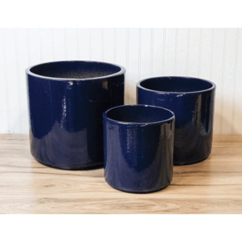 Liso Planter – Navy|9|12|15|9″|12″|15″