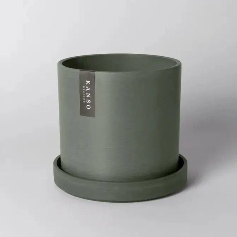 Signature Planter -7 (olive green)