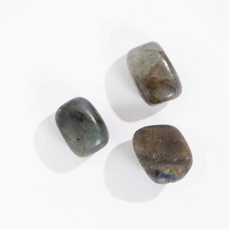 Tumbled Labradorite Crystals – 1- 2