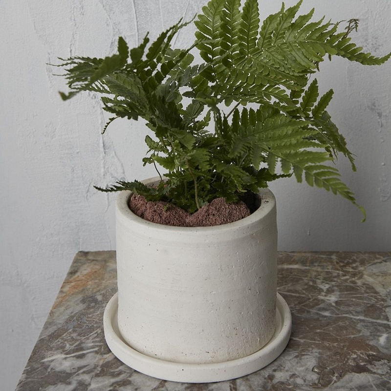 Easton planter – 5.5 white