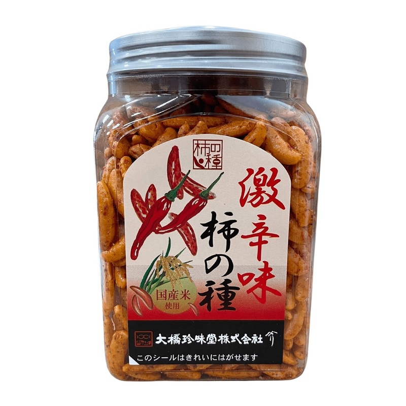 EXPIRING ON 8/12/2025 OHASHI KAKINO TANE GEKIKARA 7OZ/200G