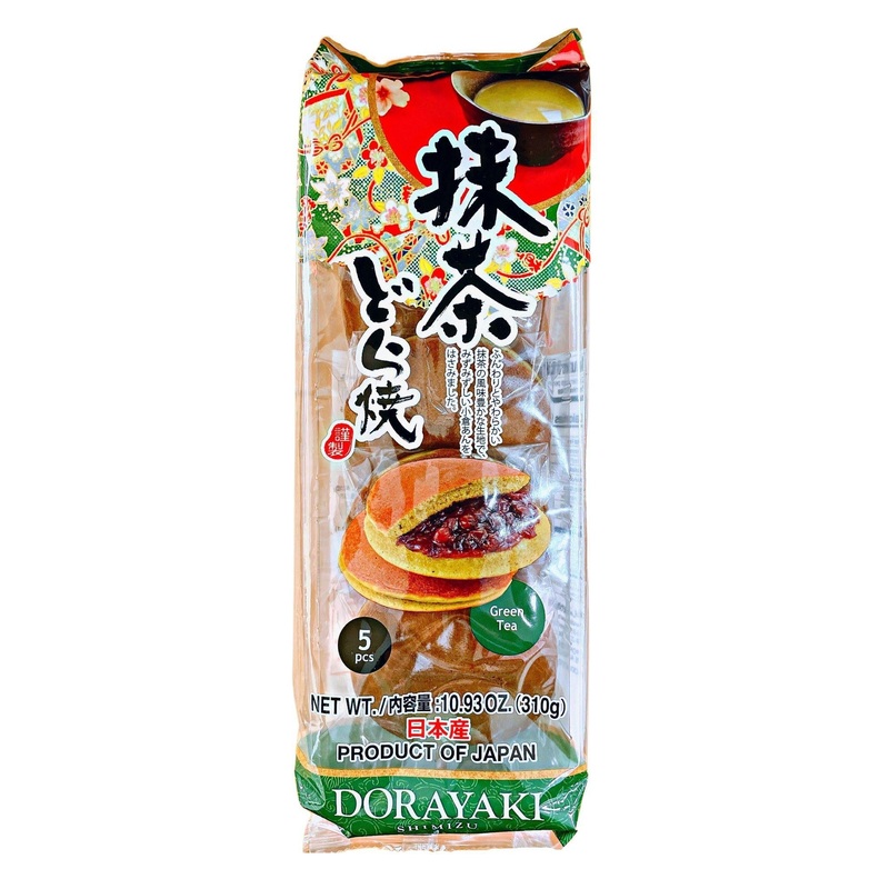 SHIMIZU OGURA DORAYAKI (GREEN TEA) 10.93 OZ