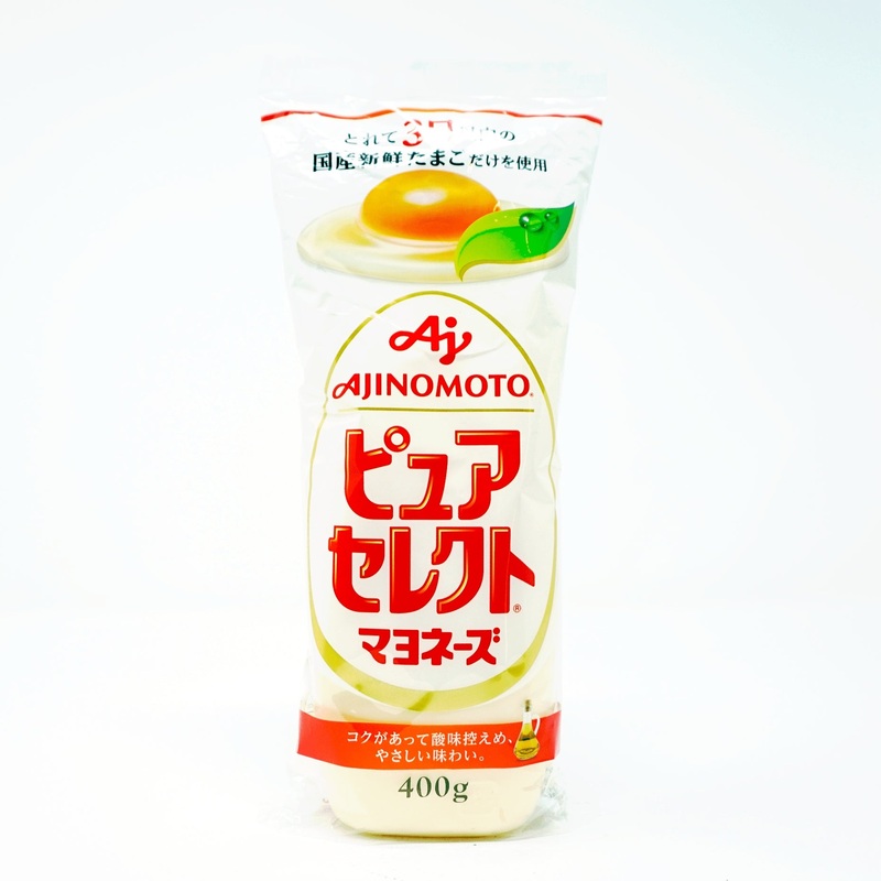 EXPIRING ON 8/31/2025 AJINOMOTO PURE SELECT MAYONNAISE 14.1OZ/400G
