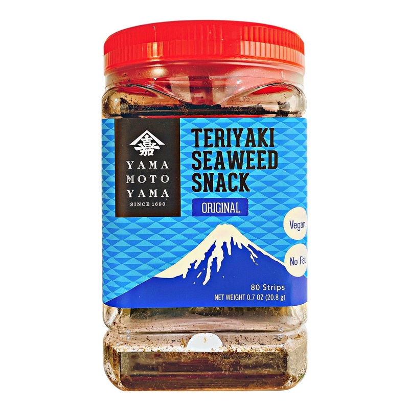 EXPIRING ON 7/17/2025 YMY TERIYAKI SEAWEED SNACK ORIGINAL 0.7OZ/20.8G