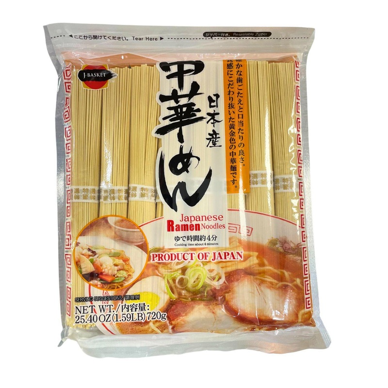 J-BASKET JAPANESE RAMEN CHUKA MEN DRIED NOODLES 25.40OZ/720G