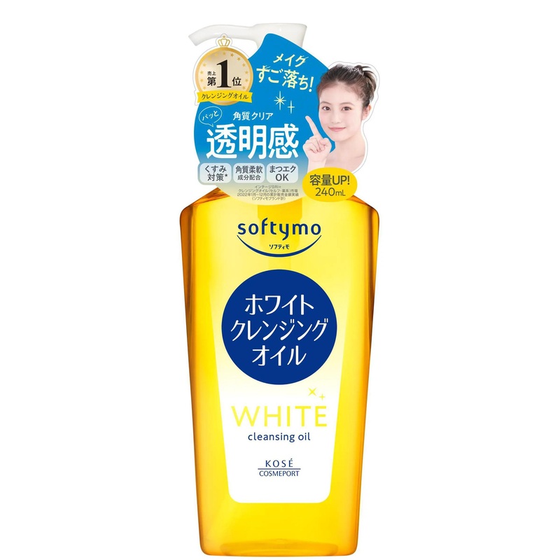 KOSE SOFTYMO WHITE CLEANSING OIL