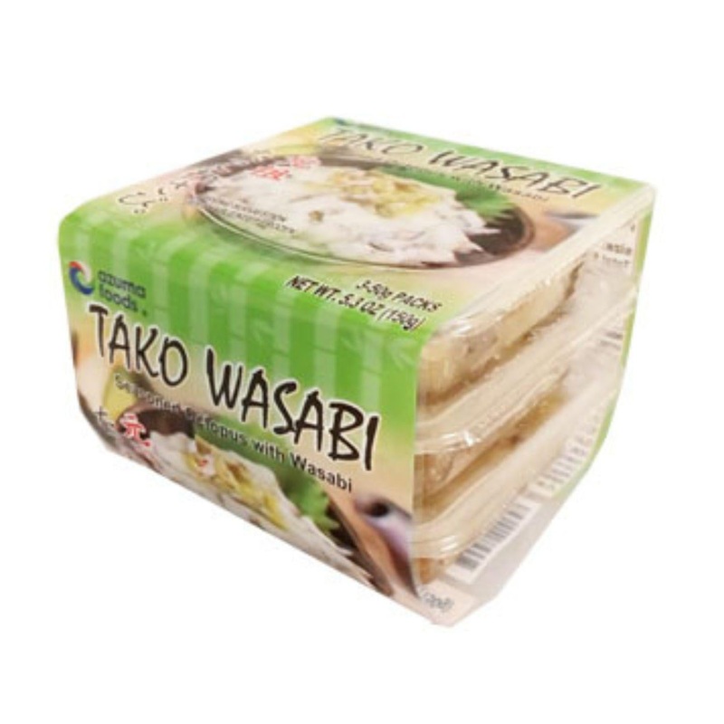 AZUMA FD TAKO WASABI 3P 5.3OZ/150G
