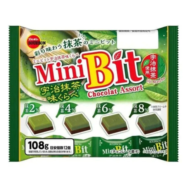 BBN MINI BIT UJI MATCHA ASSORT 3.8OZ/108G