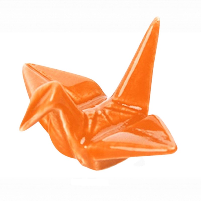 2L CHOPSTICK REST CRANE ORANGE