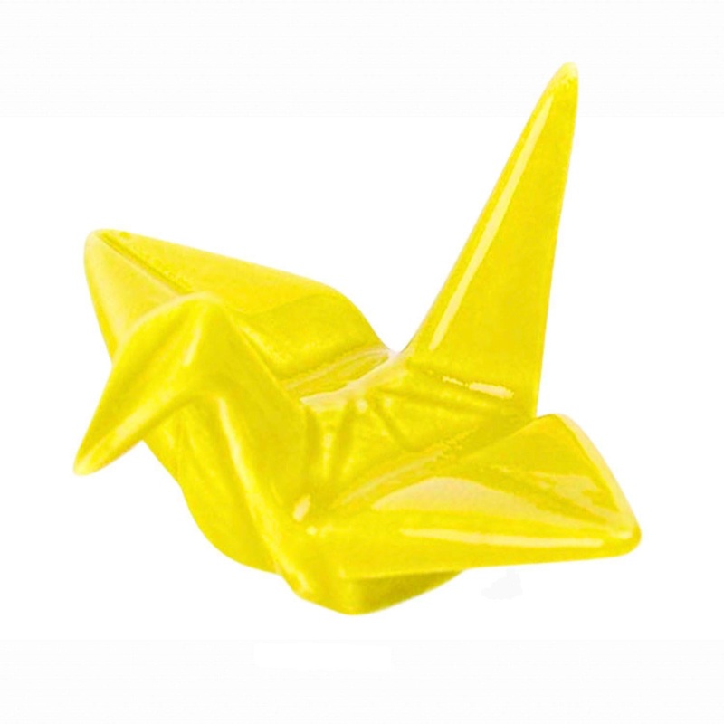2L CHOPSTICK REST CRANE YELLOW