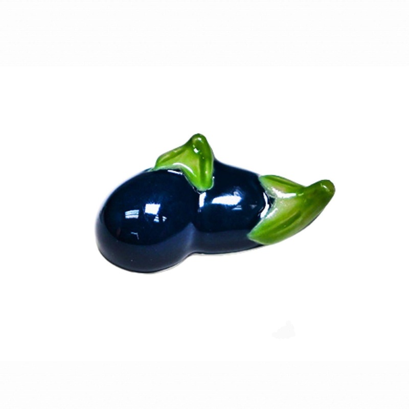 2L CHOPSTICK REST EGGPLANT