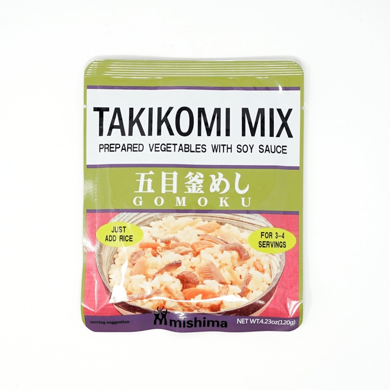 MISHIMA TAKIKOMI MIX PREPARED VEGETABLES WITH SOY SAUCE GOMOKU 4.23OZ