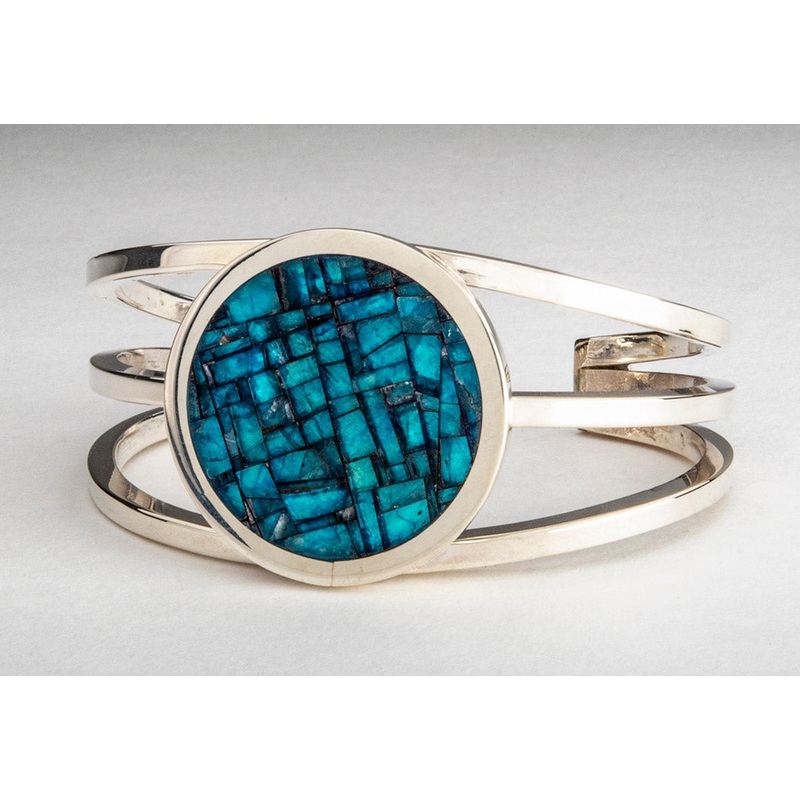 Collaborative Fluorite Cuff Bracelet