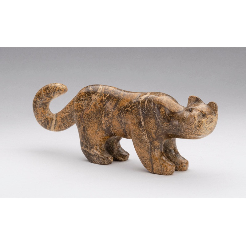 Large & Deluxe Feline|Mountain Lion|Travertine