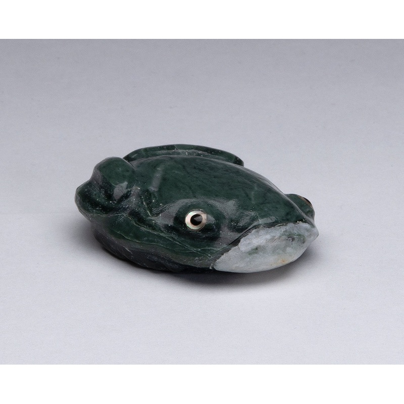 Serpentine Frog With Hidden Friend