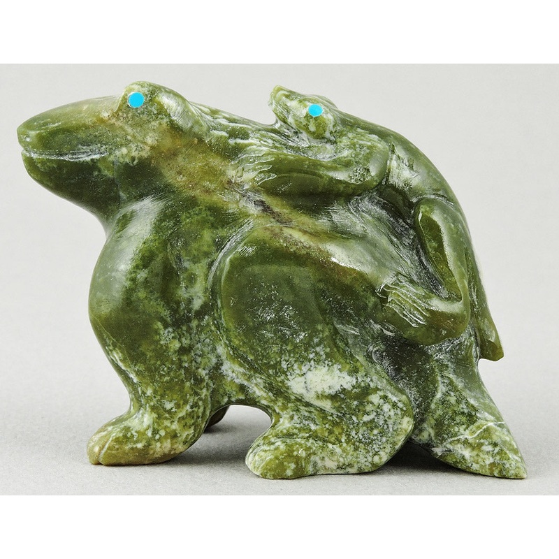 Sunny Traveling Frog Pair|Frog|Serpentine