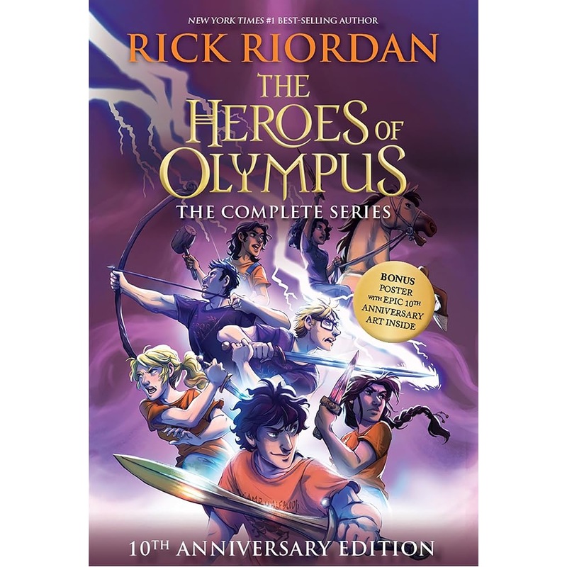 The Heroes of Olympus Boxed Set: 10th Anniversary Edition