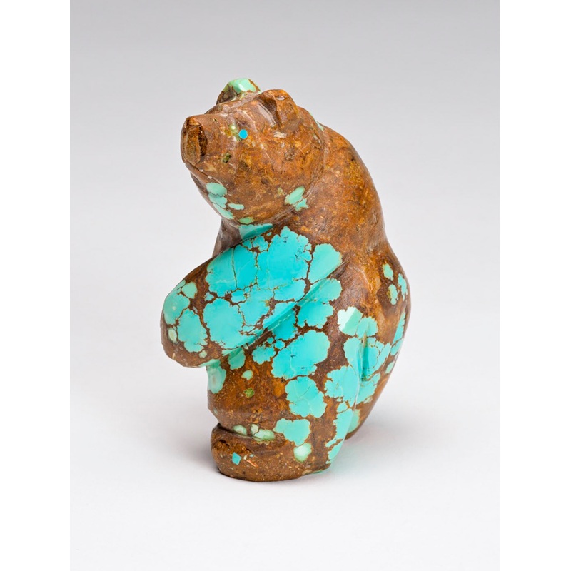 #8 Mine Turquoise Teenage Bear