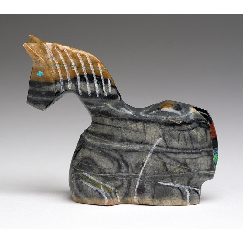 Pony With An Overlaid Tail|Horse|Picasso Marble