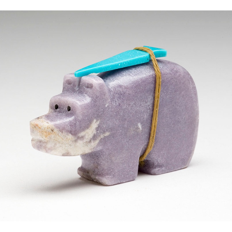 Wise And Tranquil Bear|Bear|Lepidolite