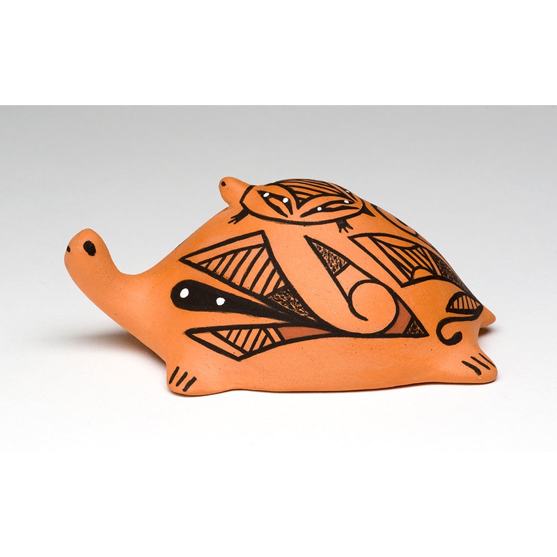 Zuni Turtle & Hatchling|Turtle|Clay