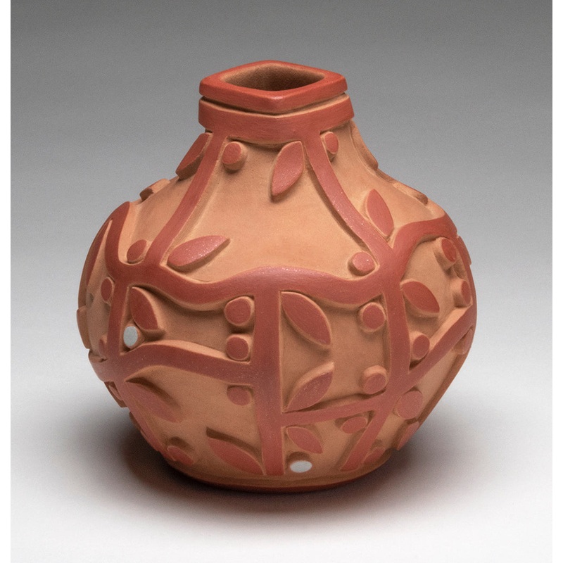 Blessing Of Springtime Carved Pottery