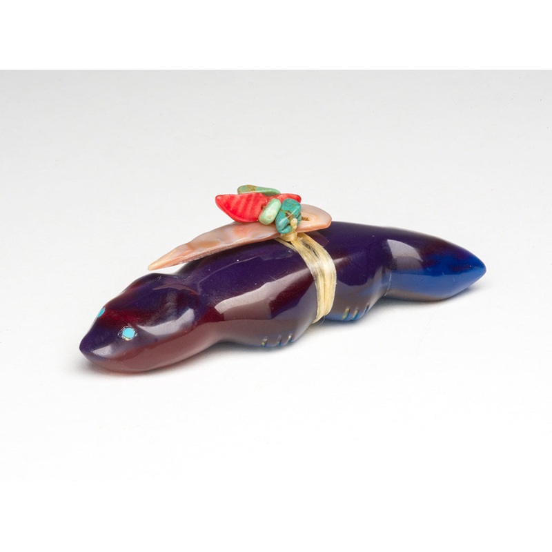Blue, Purple & Magenta Ombre Badger