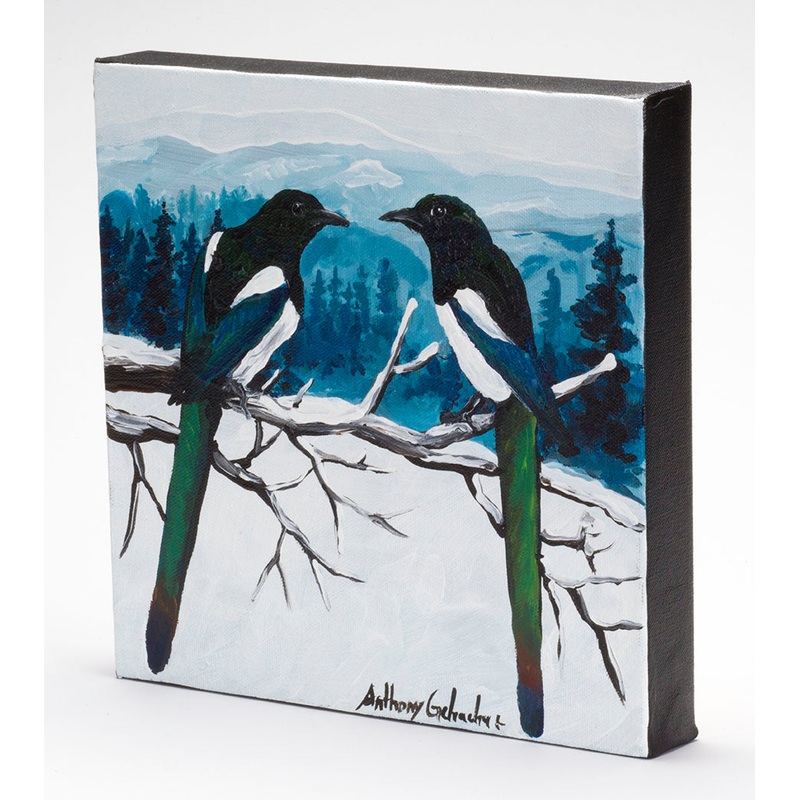 Conversation Original Acrylic Painting