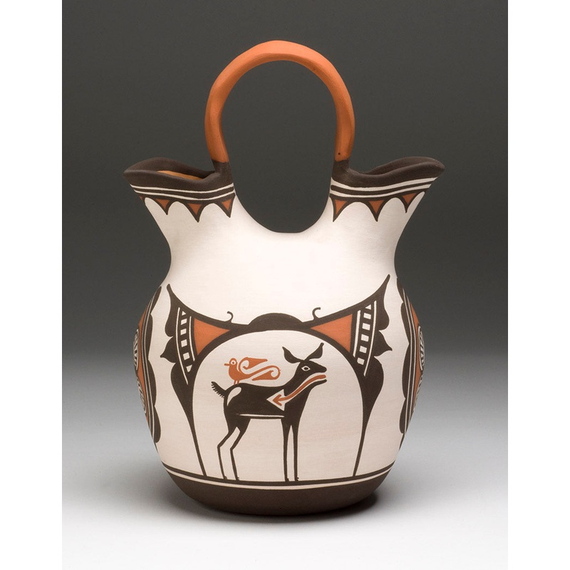 Deer In His House Wedding Vase