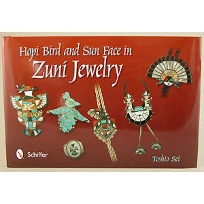 Hopi Bird & Sun Face in Zuni Jewelry
