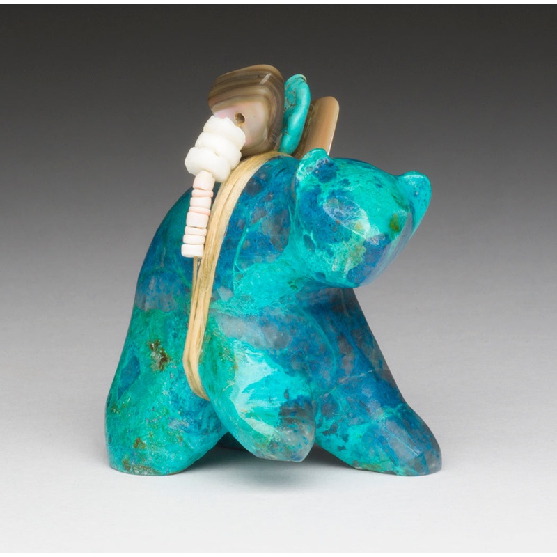Raised Paw Bear|Bear|Chrysocolla