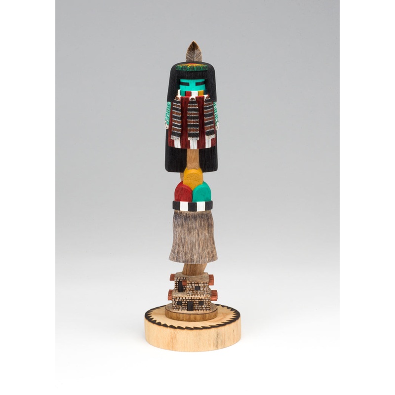 Red Beard Rain Dancer, Spirit From The Kiva Katsina Doll