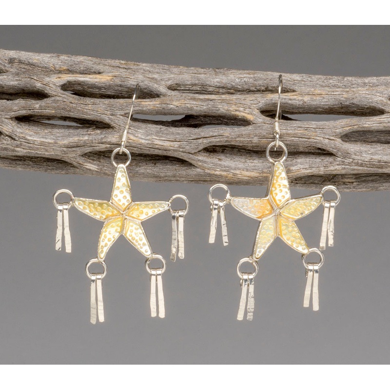 Shooting Sea Star Earrings