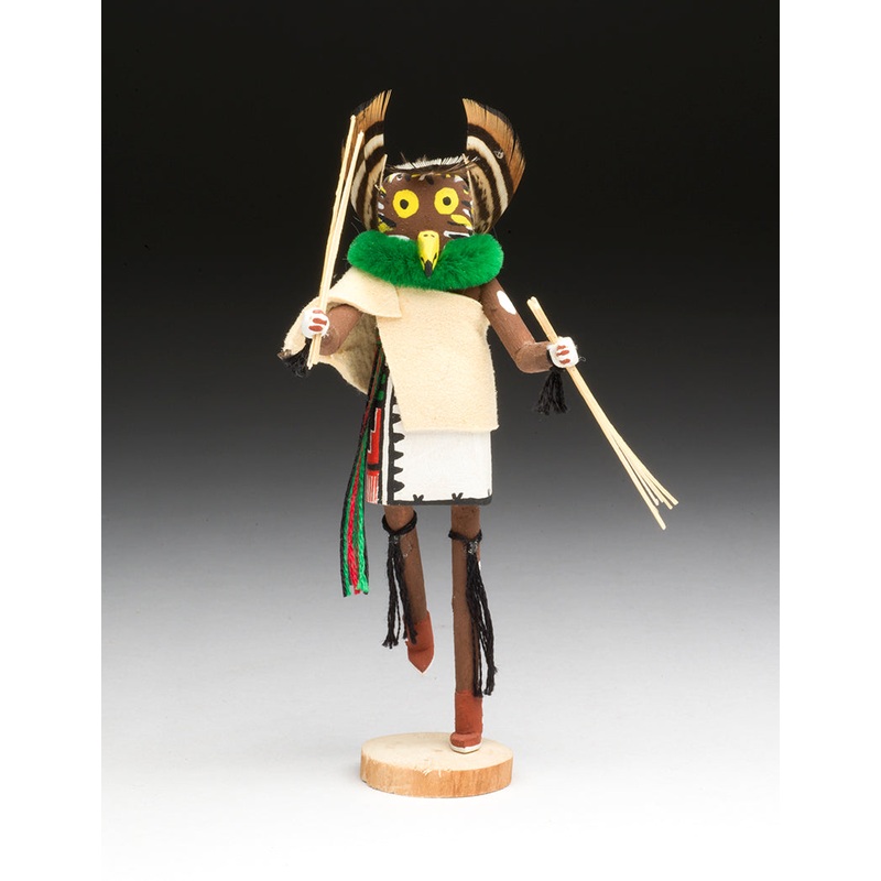 Small Hopi Owl Katsina Doll|Hopi Owl Katsina Doll|Cottonwood