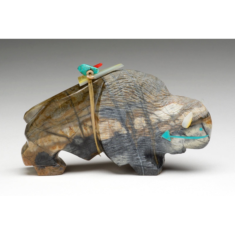 A Dignified Bison|Bison|Picasso Marble