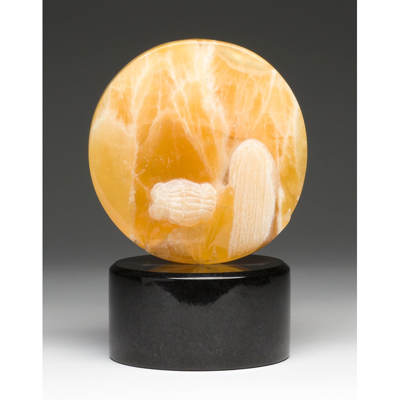 Daughter & Mother Prayer Honeycomb Calcite Sculpture