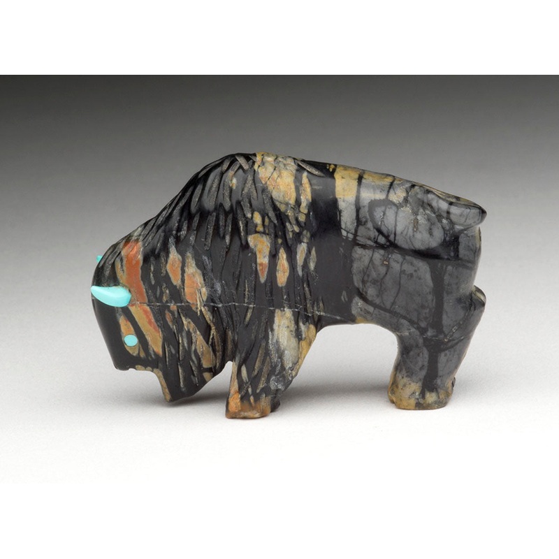 Distinguished Bison|Bison|Picasso Marble