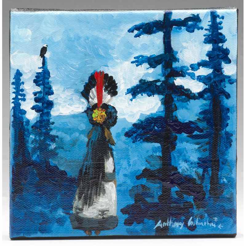 Go Eagle Original Painting