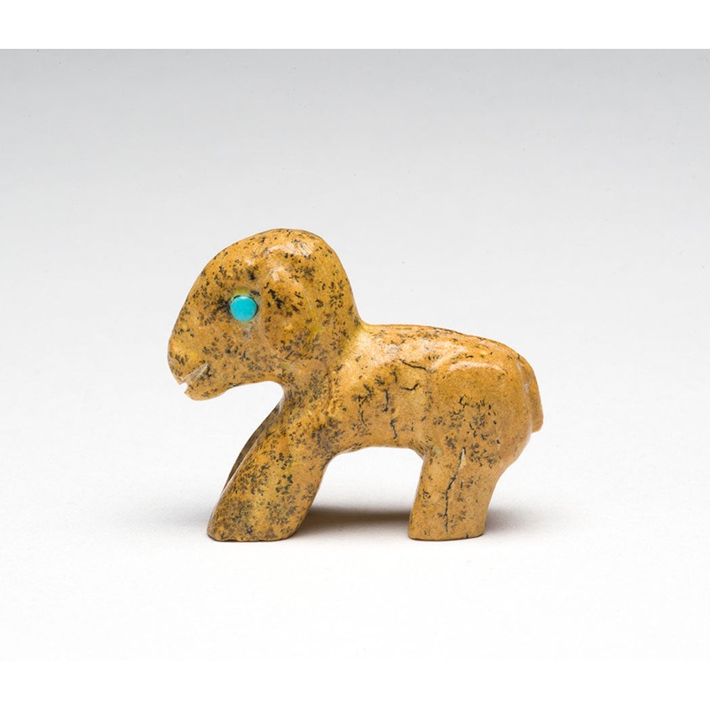 Newborn Lamb|Lamb|Zuni Travertine