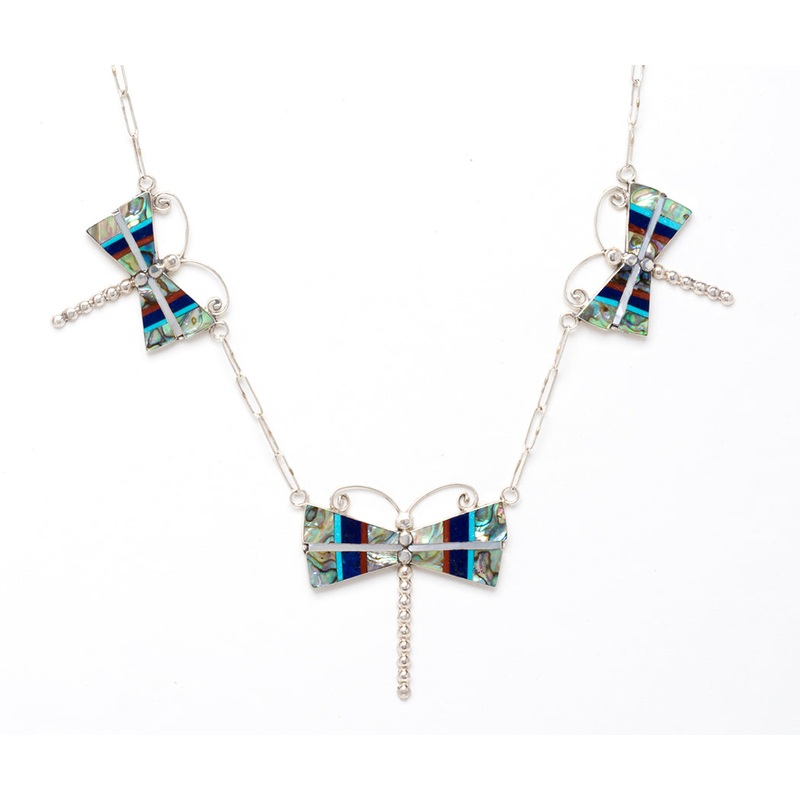Sparkling Dragonfly Necklace