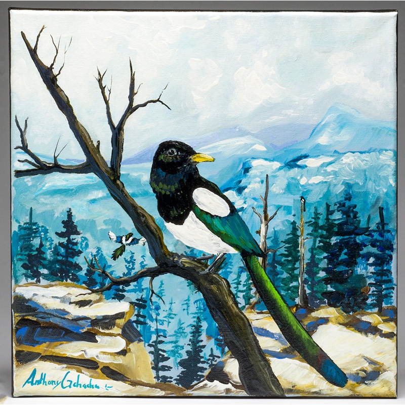 The Over Look Original Acrylic Painting
