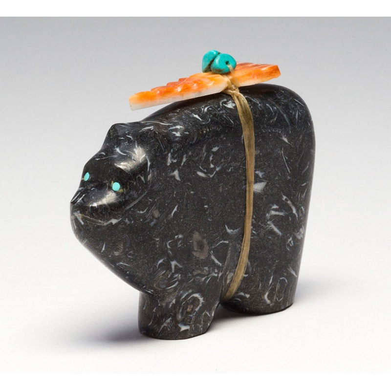 Fossil-Bearing Bear|Bear|Fossiliferous Marble
